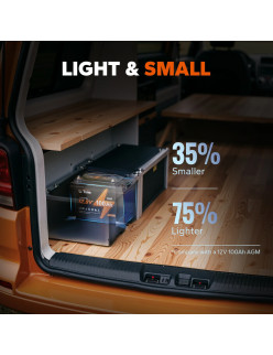 Akumulator LiTime 12V 100Ah Mini L12V100-100-MINI-16-A60