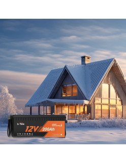 Akumulator LiTime 12V 200Ah Mata Grzewcza L12V200-100-HEAT-HE-8-A160