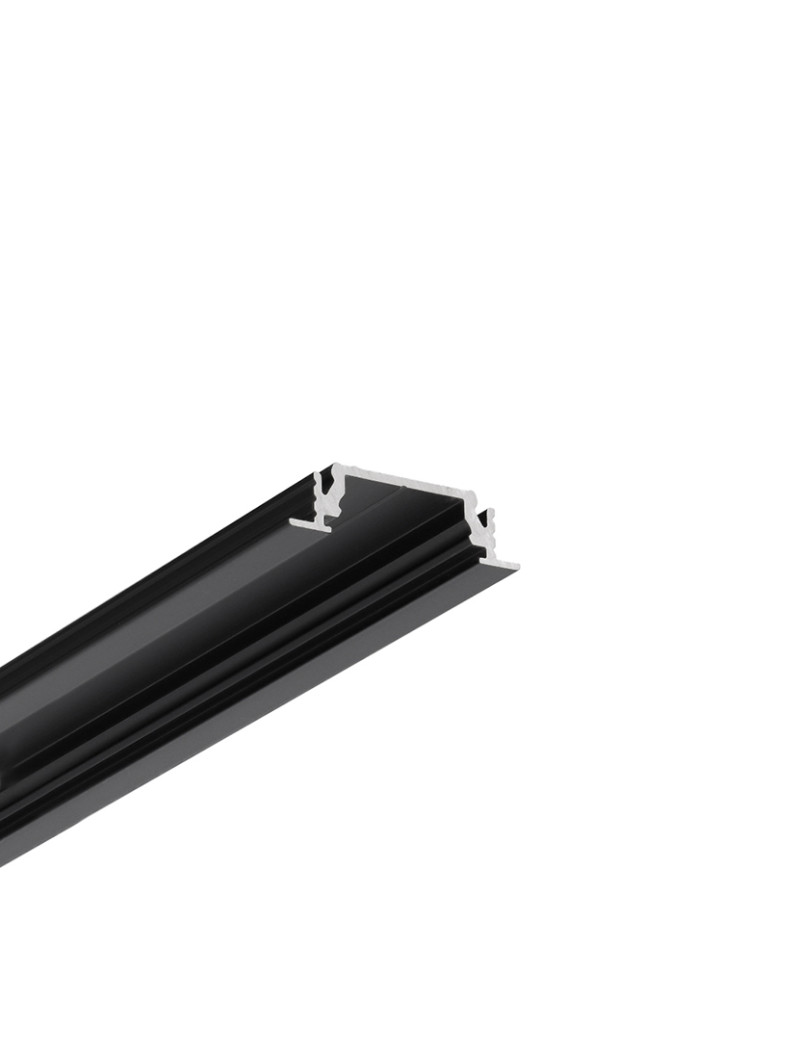 profil LED GROOVE14 EE7F/TY 2000 czarny anod. /op