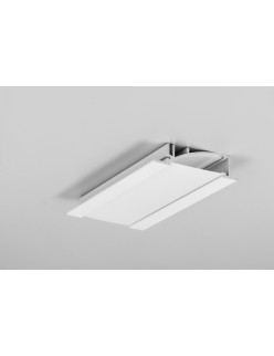 profil LED FLAT8 H/UX 2000 biały mal. /op