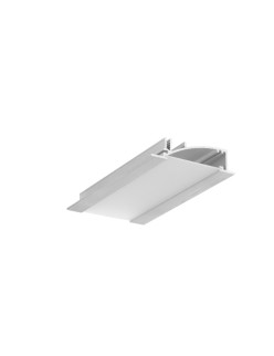 profil LED FLAT8 H/UX 4050 alu.sur.