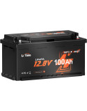 Akumulator LiTime 12V 100Ah H190 Bluetooth L12V100-100-H190-BT-4-AC150