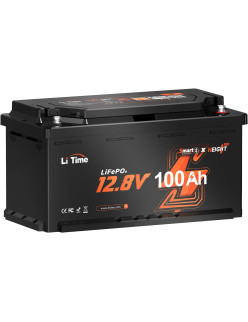 Akumulator LiTime 12V 100Ah H190 Bluetooth L12V100-100-H190-BT-4-AC150