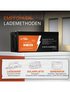 Akumulator Litime 12V 400Ah Basic L12V400-250-BASIC-8-A250