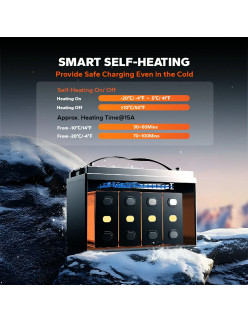 Akumulator Litime 12V 100Ah Mata Grzewcza L12V100-100-HEAT-HE-4-A100