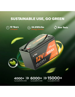 Akumulator Litime 12V 100Ah Mata Grzewcza L12V100-100-HEAT-HE-4-A100