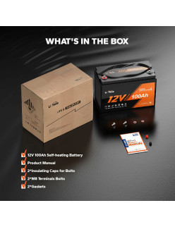 Akumulator Litime 12V 100Ah Mata Grzewcza L12V100-100-HEAT-HE-4-A100