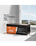 Akumulator LiTime 12V 200Ah Plus - L12V200-200-Plus-8-A160