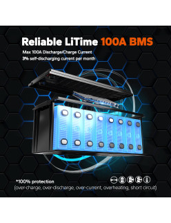 Akumulator LiTime 24V 100Ah Basic L24V100-100-BASIC-8-A160