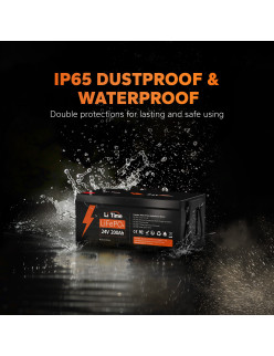 Akumulator LiTime 24V 200Ah L24V200-200-BASIC-16-A250