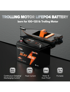 Akumulator LiTime 38.4V 50Ah Bluetooth type group31 L36V50-50-TM-BT-12-A100