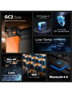 Akumulator Litime 51,2V 30Ah GC Bluetooth L51.2V30-100-GC-BT-32-AGC2