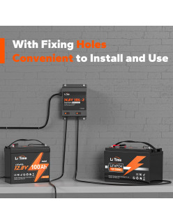 Ładowarka Litime 12V (14.6V) 10A Podwójna Wodoodporna 12V10A-BCHA-2BANK-WP-Y