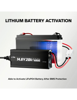 Ładowarka LiTime 12V (14.6V) 20A L12V20A-BCHA-X