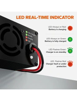 Ładowarka LiTime 12V (14.6V) 20A L12V20A-BCHA-X