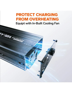 Ładowarka LiTime 12V (14.6V) 10A L12V10A-BCHA-X