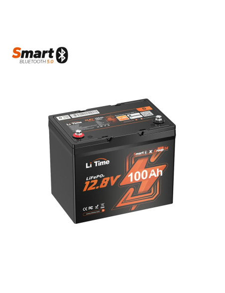 Akumulator LiTime 12V 100Ah Bluetooth Type Group24 L12V100-100-GROUP24-BT-4-A70