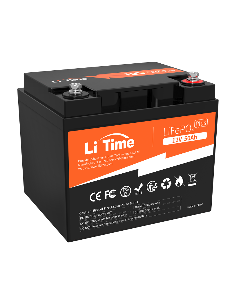 Akumulator LiTime 12V  50Ah Basic L12V50-50-Basic-4-A38