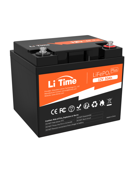 Akumulator LiTime 12V  50Ah Basic L12V50-50-Basic-4-A38