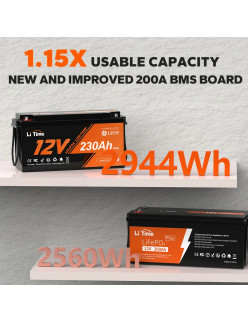 Akumulator LiTime 12V 230Ah Low Temp L12V230-200-LTCP-4-A150