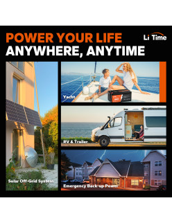 Akumulator LiTime 12V 300Ah Basic L12V300-200-BASIC-4-A200