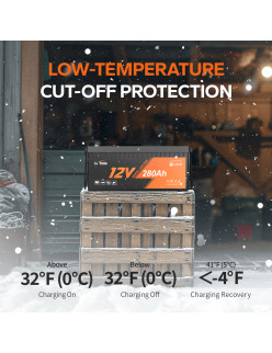 Akumulator LiTime 12V 280Ah Low Temp L12V280-200-LTCP-4-A200