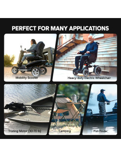 Akumulator LiTime 12V  65Ah Wheel Chair L12V65-65-G22NF-WCHR-4-A55