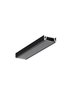 profil LED SURFACE14 EE7F/TY 3000 czarny anod. /op